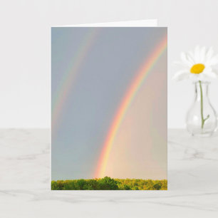 Rainbow Nature Cancer Support Card