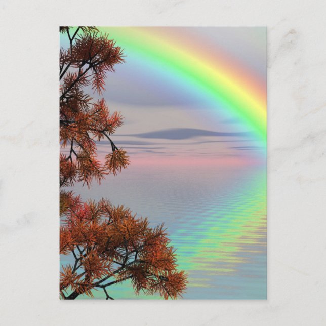Rainbow Nature Postcard (Front)