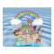 RAINBOW NOAHS ARK NURSERY DECORATION Poster