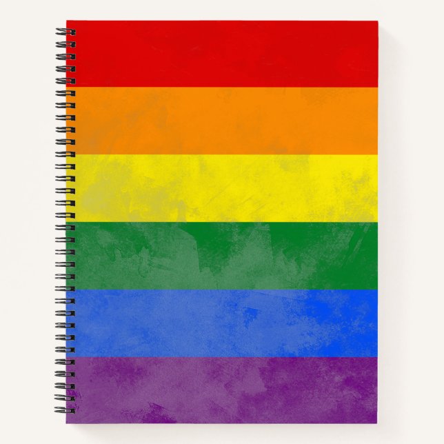 Rainbow Notebook (Front)