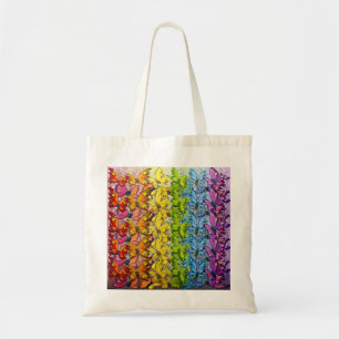 Rainbow of Butterflies Tote Bag