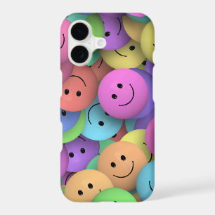 Rainbow of Colourful Happy Faces