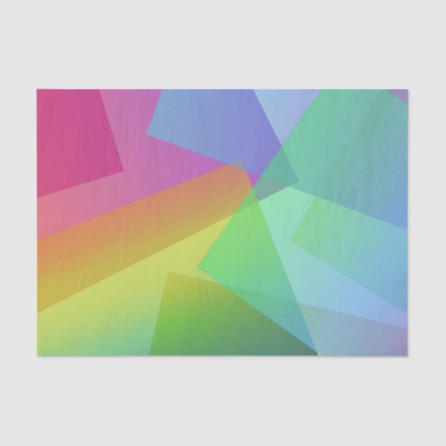 Rainbow of Colours Tissue Paper (Front)