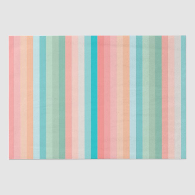 Rainbow of Fun Birthday Party Theme Tissue Paper (Front)
