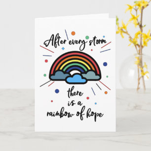 Rainbow Of Hope Card