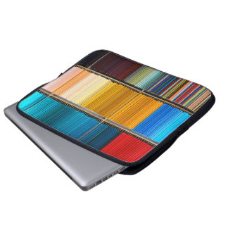 Rainbow of life laptop sleeve