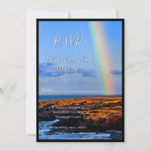 Rainbow of Love & Happiness, Wedding, RSVP Invitation
