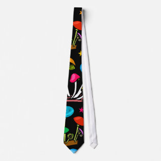 Rainbow Of Mushrooms Tie