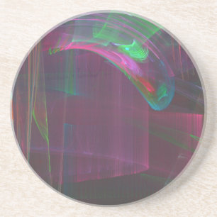 Rainbow of Music Coaster