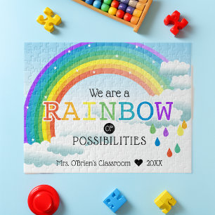 Rainbow Of Possibilities Jigsaw Puzzle