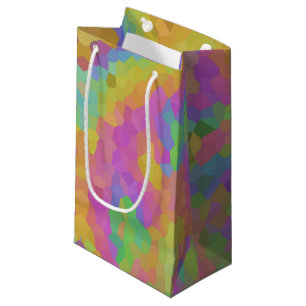 Rainbow Oil Mosaics Small Gift Bag