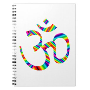 Rainbow Om Notebook