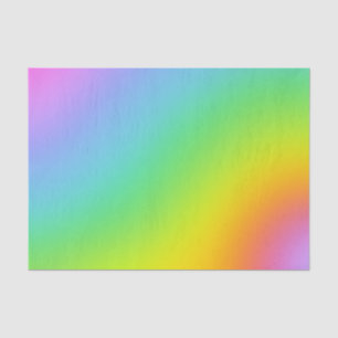 Rainbow Ombre Tissue Wrapping Paper