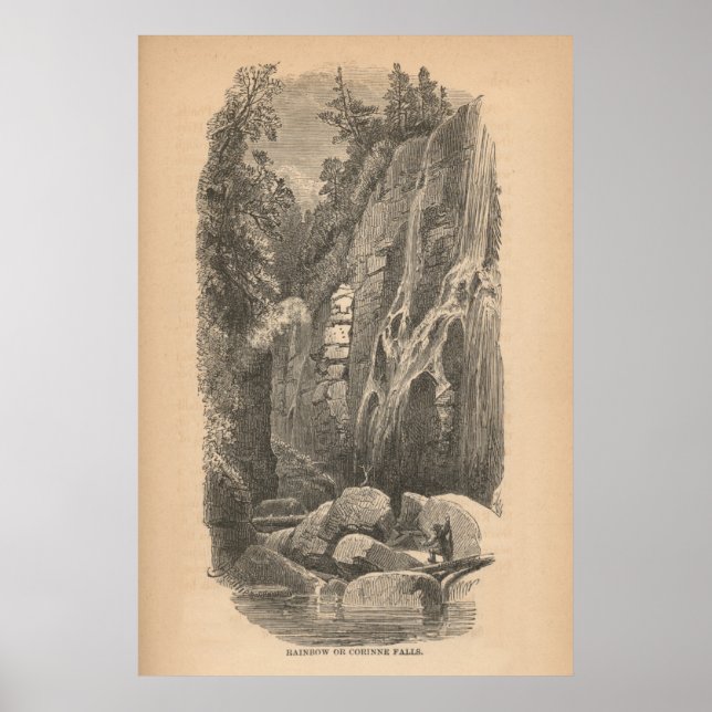 Rainbow or Corinne Falls Poster (Front)