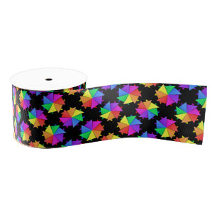 rainbow origami grosgrain ribbon