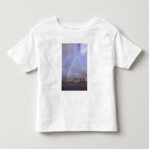 Rainbow over Honolulu, Hawaii, USA Toddler T-Shirt