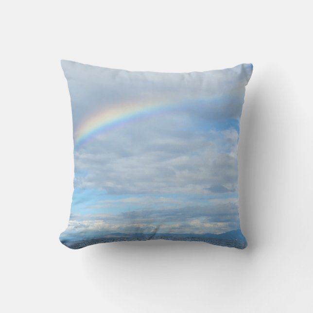 Rainbow over Island Cushion (Front)