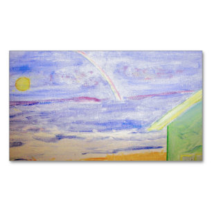 Rainbow over the Ocean Business Card