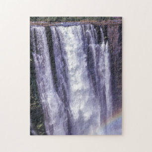 Rainbow over Victoria Falls - Zimbabwe, Africa Jigsaw Puzzle