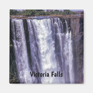 Rainbow over Victoria Falls - Zimbabwe, Africa Magnet
