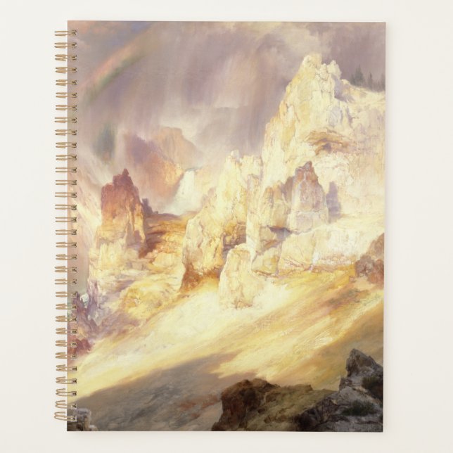 Rainbow Over Yellowstone, Moran 1900 Planner (Front)