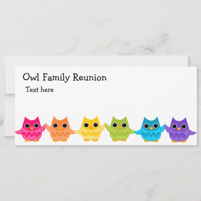 Rainbow Owls (Front)