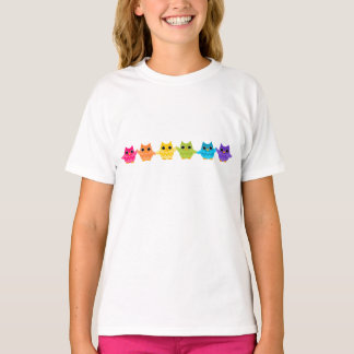 Rainbow Owls T-Shirt