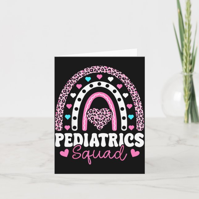 Rainbow Paediatrics Squad - Valentine's Day Pediat Card (Front)