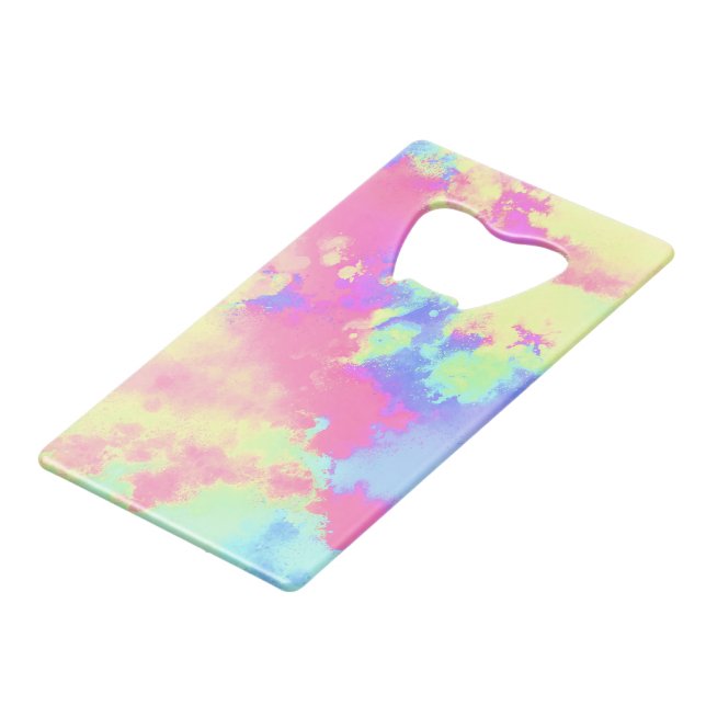 Rainbow  Paint Splatter  (Front Angled)