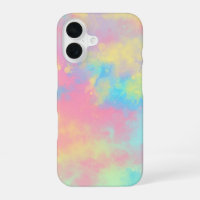 Rainbow Paint Splatter iPhone 16 Case