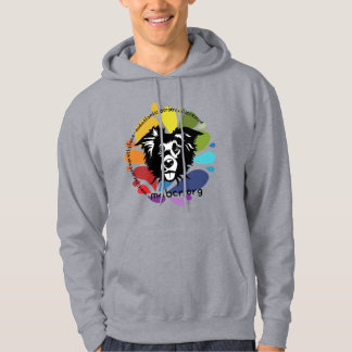 Rainbow palette Basic Hooded Sweatshirt