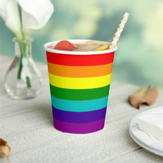 RAINBOW PAPER CUPS