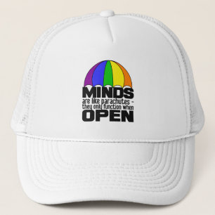 Rainbow Parachute hat - choose colour