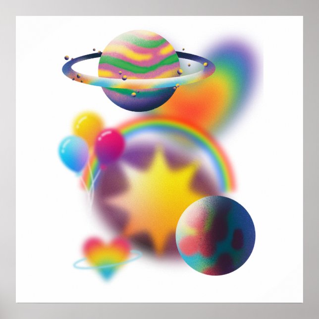 RAINBOW PARTY POSTER (Front)