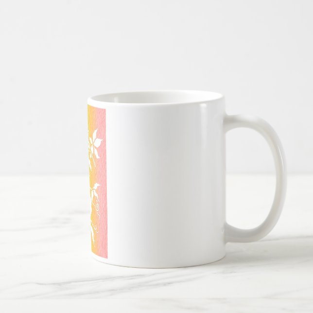 Rainbow Passion Flower Coffee Mug (Right)