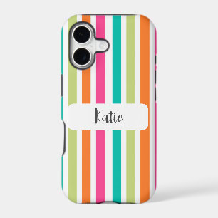 Rainbow pastel colours retro vertical stripes