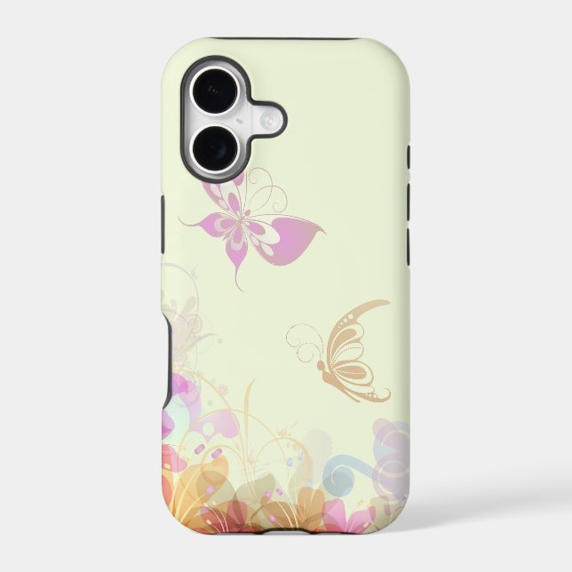 Rainbow Pastel Florals (Back)