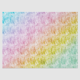Rainbow Pastels with Graphic Texture Tissue Paper