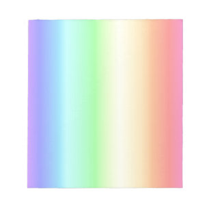 Rainbow Pattern 1 Notepad