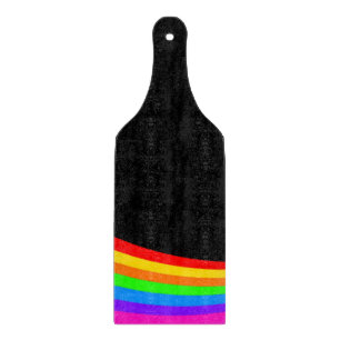 RAINBOW PATTERN CUTTING BOARD
