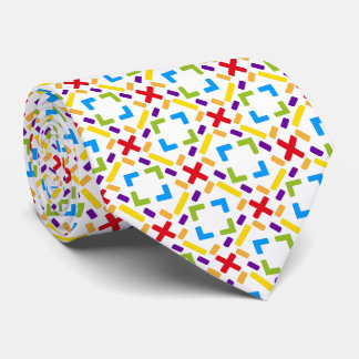 Rainbow Pattern graphical pattern  Tie