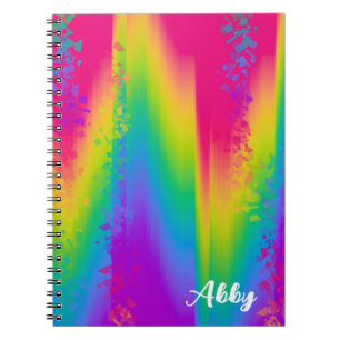 Rainbow Pattern Notebook