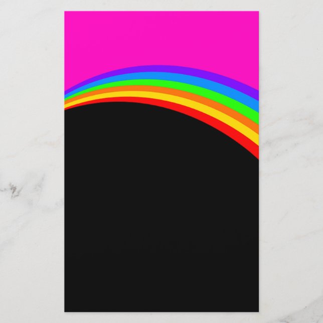 RAINBOW PATTERN STATIONERY (Front)