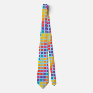 Rainbow Pattern Tie