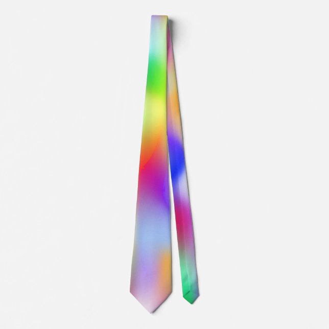 Rainbow Pattern Tie (Front)