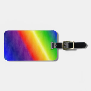 Rainbow Patterns Luggage Tag