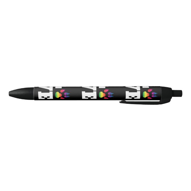 Rainbow paw black ink pen (Bottom)