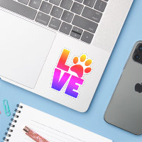 Rainbow Paw LOVE