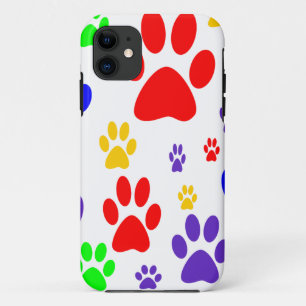 rainbow paws iPhone 11 case