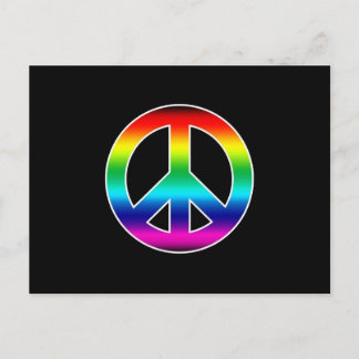 RAINBOW PEACE POSTCARD